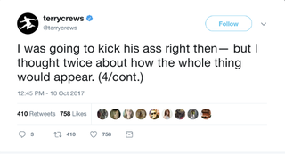 Illustration for article titled Terry Crews Says He Was a Victim of a Hollywood Male Sexual Predator, Tells His Story on Twitter